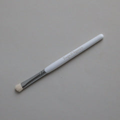 Toups & Co non-toxic precision eye makeup brush with white handle